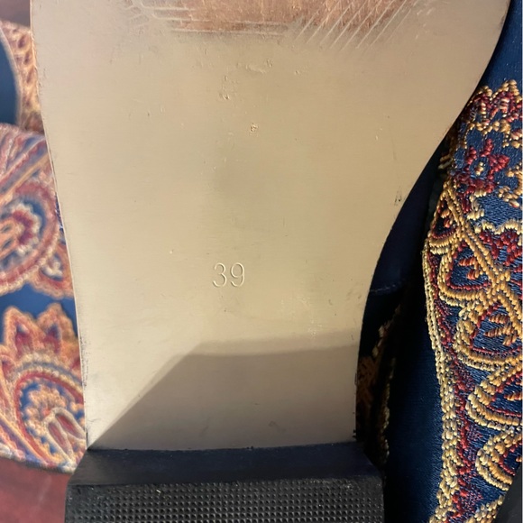 Suzani Satin Embroidered Boho Riding Boots - Picture 6 of 7